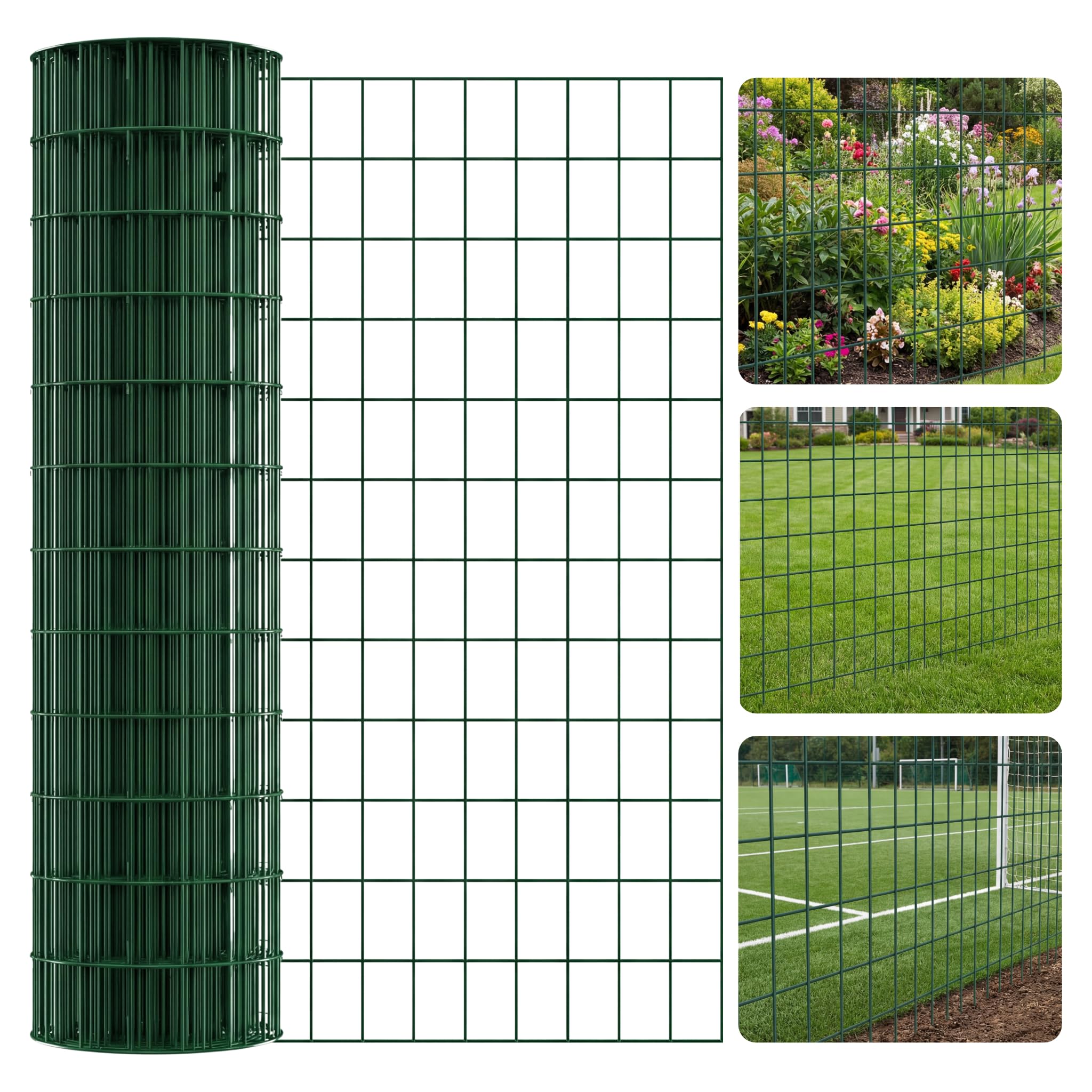Chicken Wire Fence, 1.02m high x 10m long, 10cm x 5cm mesh, 2mm wire gauge