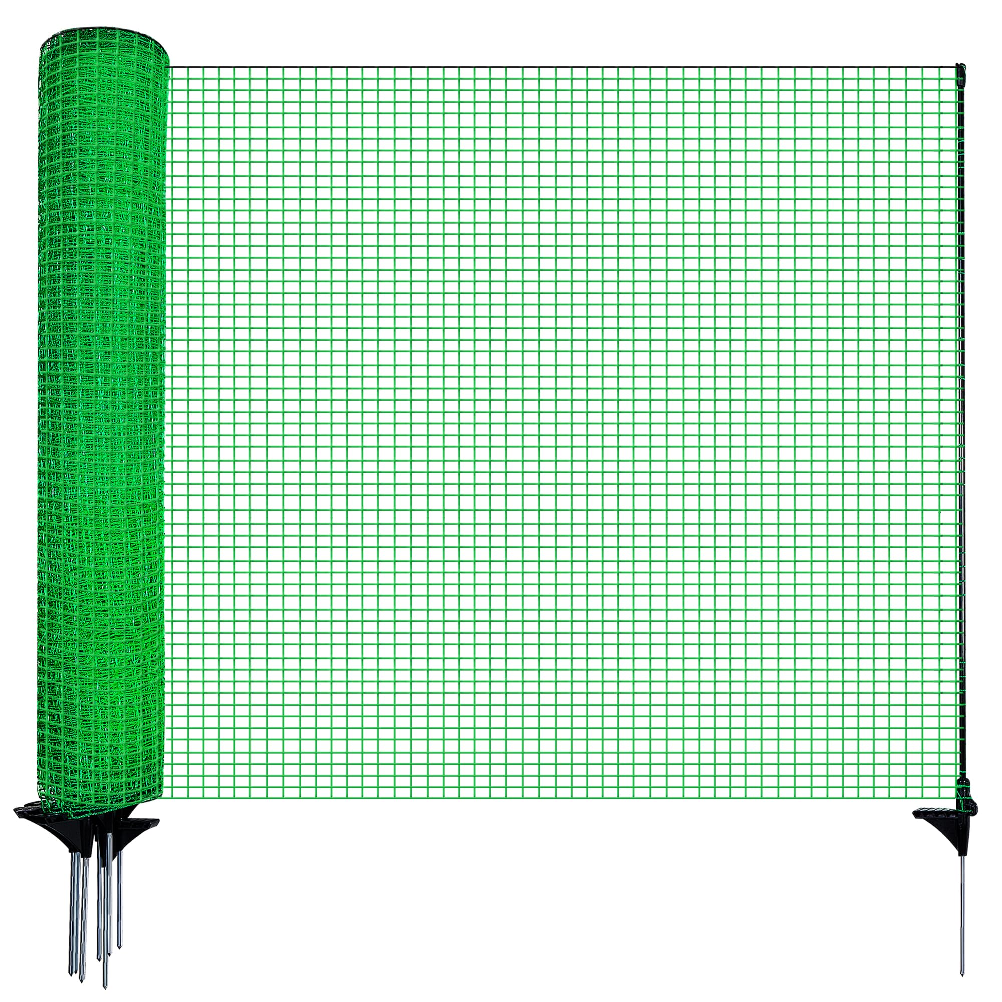 Signstek Barrier Fencing Mesh, 0.9m high x 25m long, includes 15 fencing pins